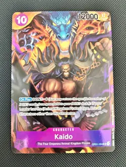 Kaido OP01 094 SR Alt Art Romance Dawn English One Piece Card Game LP - Image 1