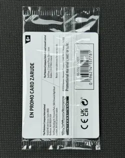 The Pokemon Company Zarude GameStop Promo Holo 056/084 130 HP English. SEALED. - Image 2