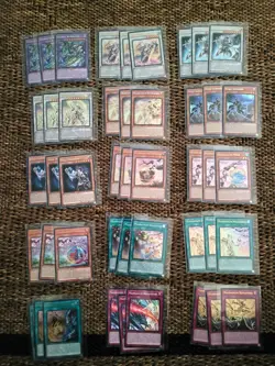 YUGIOH VISAS/MANNADIUM DECK CORE 3X ALL (45 CARD TOTAL) NM - Image 1