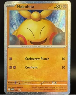 Makuhita - Cosmos Holo 68 Black Star Promo Pokemon TCG (NM) - Image 1