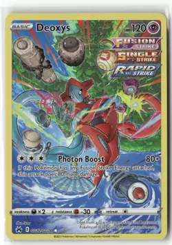 Deoxys GG12/GG70 Holo Crown Zenith Galarian Gallery Pokemon NM - Image 1