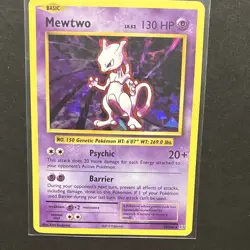 Pokemon Company Mewtwo 051/108 Deck Exclusives Cracked Ice Holo 130HP - Image 2