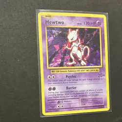 Pokemon Company Mewtwo 051/108 Deck Exclusives Cracked Ice Holo 130HP - Image 3