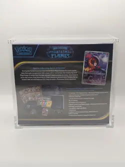 Pokemon TCG Phantasmal Flames Pokemon Center Elite Trainer Box Sealed + Acrylic - Image 2