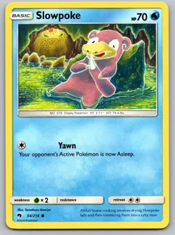 Slowpoke 54/214 Lost Thunder Common Pokemon NM - Image 1