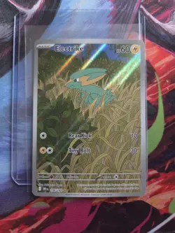 Electrike 196/182 Destined Rivals - Pokemon TCG - NM - Illustration Rare WOW !! - Image 1