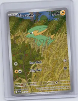 Electrike 196/182 Illustration Rare Destined Rivals Pokemon Holo Near Mint - Image 1