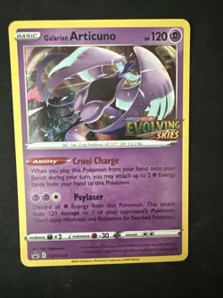 Galarian Articuno - (Prerelease) SWSH123 SWSH: Sword & Shield Promo Cards Holo - Image 1