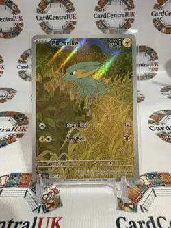 Pokemon TCG Electrike Destined Rivals 196/182 Illustration Rare - Image 1