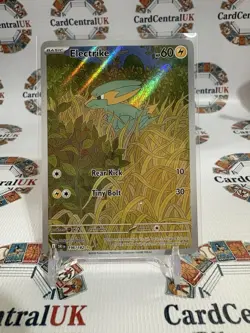 Pokemon TCG Electrike Destined Rivals 196/182 Illustration Rare - Image 2