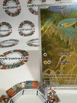 Pokemon TCG Electrike Destined Rivals 196/182 Illustration Rare - Image 4