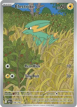 Electrike - 196/182 - SV10: Destined Rivals NM Pokemon Card - Image 1