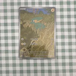 Pokemon TCG Electrike 196/182 Destined Rivals Illustration Rare - Image 1