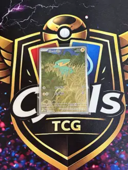 Pokemon TCG Electrike Card Illustration Destined Rivals 196/182 - Image 1