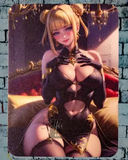 Toga Himiko Waifu Card A6 Oversized MHA Premium Collectible Matte Board Spicy - Image 1