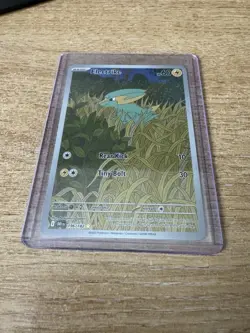 Pokemon TCG Electrike Card Illustration Destined Rivals 196/182 - Image 1