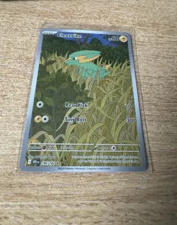 Pokemon TCG Electrike Card Illustration Destined Rivals 196/182 - Image 1