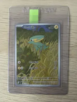 Pokemon TCG Electrike Card Illustration Destined Rivals 196/182 Mint pack fresh - Image 2
