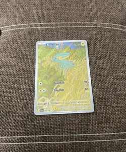 Pokemon TCG Electrike Card Illustration Destined Rivals 196/182 Mint Condition - Image 1