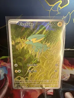 Electrike 196/182 Sv10: Destined Rivals Holo M/NM Pokemon TCG - Image 1