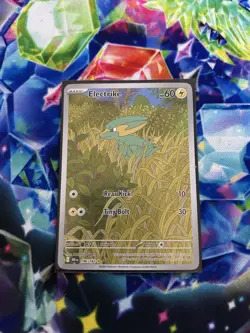Pokemon TCG Electrike 196/182 Destined Rivals Full Art NM - Image 1