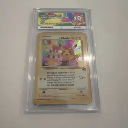 Pokemon TCG Birthday Pikachu #24 Celebrations 25th Anniversary Ace 10 - Image 1
