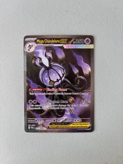 Mega Chandelure Ex 115/084 Pokemon Pitch Black - Image 1