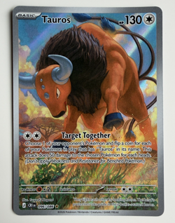 Tauros 096/086 (Illustration Rare) Near Mint/Mint - Pokemon: Chaos Rising - Image 1
