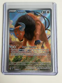 Tauros 096/086 (Illustration Rare) Near Mint/Mint - Pokemon: Chaos Rising - Image 4