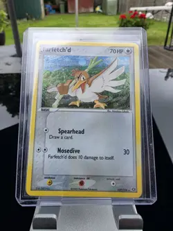 Pokemon Farfetch'd Secret Rare Holo 107/106 Emerald 2005 English - Image 1