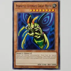 Perfectly Ultimate Great Moth - LED2-EN013 - MP - Common - 1st ed - Yugioh - Image 1