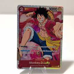 One Piece CCG Monkey D. Luffy OP01-024 Character Alternate Art Foil SR EN - Image 1