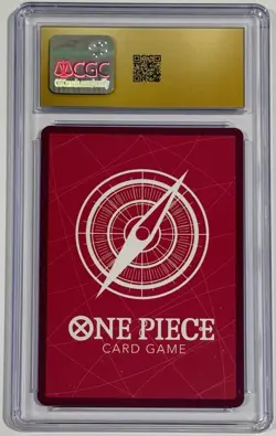2024 One Piece Monkey D Luffy ST14-001 3D2Y CGC 10 Pristine Leader English - Image 2