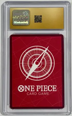 2025 One Piece Monkey D. Luffy ST21-001 Learn Together CGC 10 Pristine English - Image 2