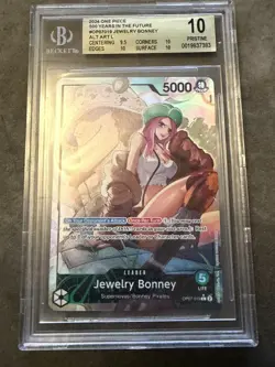 One Piece Jewelry Bonney OP07-019 Alt Art Leader - 500 Years In The Future BGS10 - Image 1