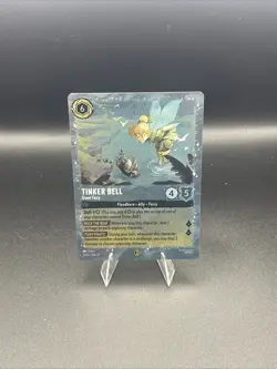 Tinker Bell Giant Fairy 11/P3 Glimmer Foil Promo Fabled, Disney Lorcana - Image 1