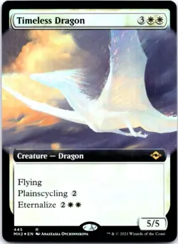 Timeless Dragon (Extended Art) - FOIL - Modern Horizons 2 - 445 LP - Image 1