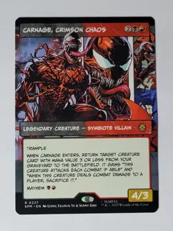 Carnage, Crimson Chaos (Borderless) Marvel's Spider-Man Regular - Image 1