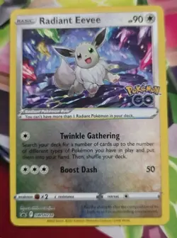 Radiant Eevee SWSH230 SWSH: Sword & Shield Promo Cards Holo - Image 1