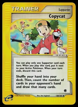 Pokemon Card - Copycat Expedition Base Set 138/165 Reverse Holo Uncommon - Image 1