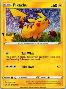 Pikachu - (General Mills) Holo Promo Miscellaneous Cards & Products SWSH039 NM - Image 1