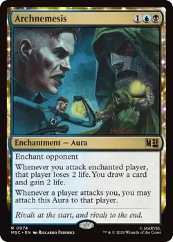 Archnemesis Light Play, English Magic the Gathering MTG Commander: Marvel Super - Image 1