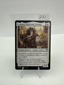Losheel, Clockwork Scholar Commander Masters Regular - Image 2
