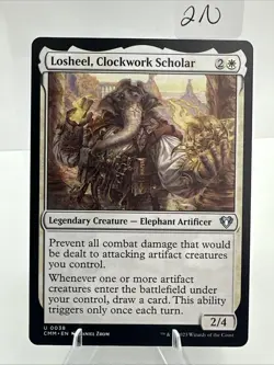Losheel, Clockwork Scholar Commander Masters Regular - Image 4