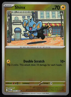 Shinx 026/088 Common Perfect Order Pokemon Reverse Holo Near Mint - Image 1