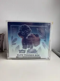 Pokemon Silver Tempest Elite Trainer Box ETB Alola Vulpix OVP + Acryl Case 820650851070 - Image 1