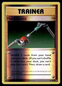 MAINTENANCE - 79/108 Uncommon Evolutions Pokemon Reverse Holo LP - Image 1
