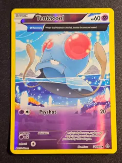 Pokemon TCG - Tentacool 71/160 Reverse Holo Primal Clash - Image 1