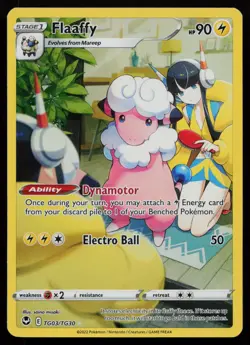 Flaaffy TG03/TG30 Silver Tempest Trainer Gallery SIT Holo Pokemon NM - Image 1