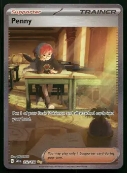 Penny 252/198 Scarlet Violet Base SVI Special Illustration Rare English POKEMON - Image 1